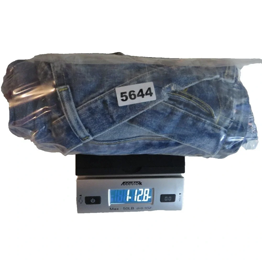 Wrangler George Strait Cowboy Cut Jeans Men 35x32 Blue Denim Western Stone Wash